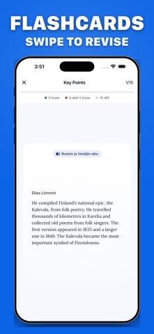 Finnish Citizenship Test Prep iPhone screenshot