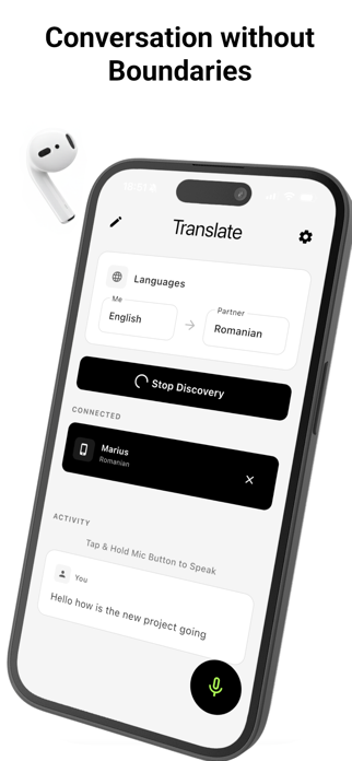 Polyglot: Live Translation Screenshot 1 of 2