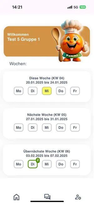 Menü Catering screenshot 1