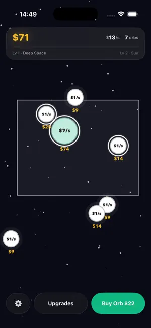 Orbit: Idle Merge screenshot 2