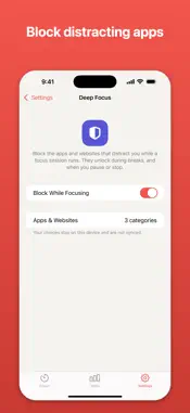 TaskFocus - Pomodoro Timer screenshot 5