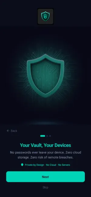 OfflineVault Password Manager screenshot 2