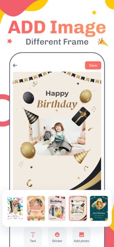 Birthday Photo Frame - Wishes screenshot
