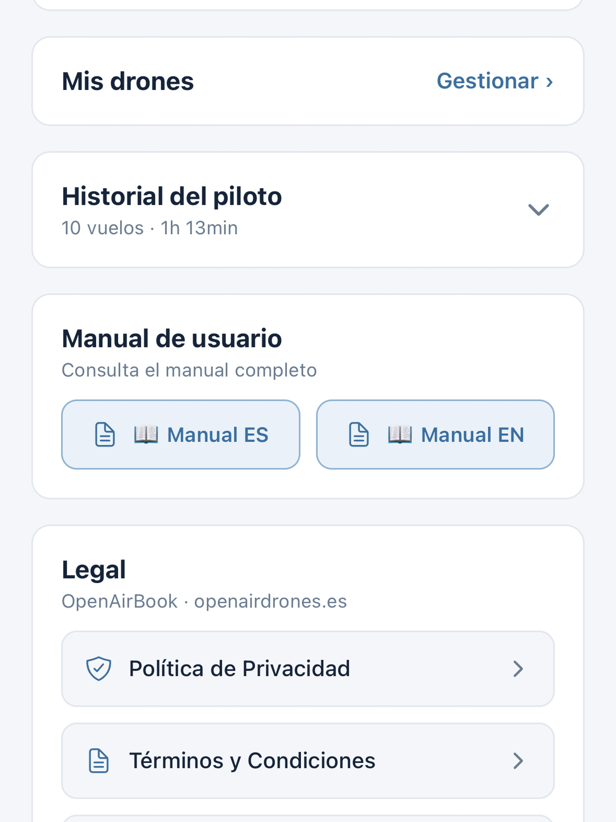 OpenAirBook — Drones España screenshot 9