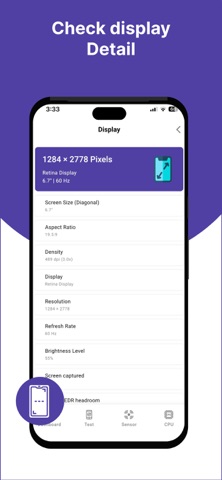 Device Info - Phone info iPhone screenshot