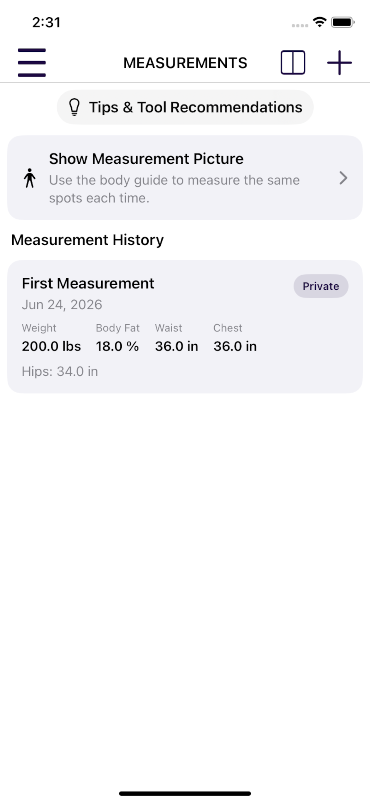 PumpPal-Physical Activity logs