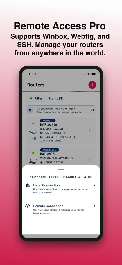 Screenshot 5 di 6 di MikroTicket: WiFi Vouchers