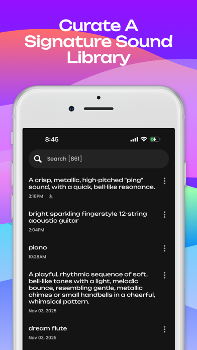 SynthGPT - AI Piano App iPhone screenshot 4 - Music app