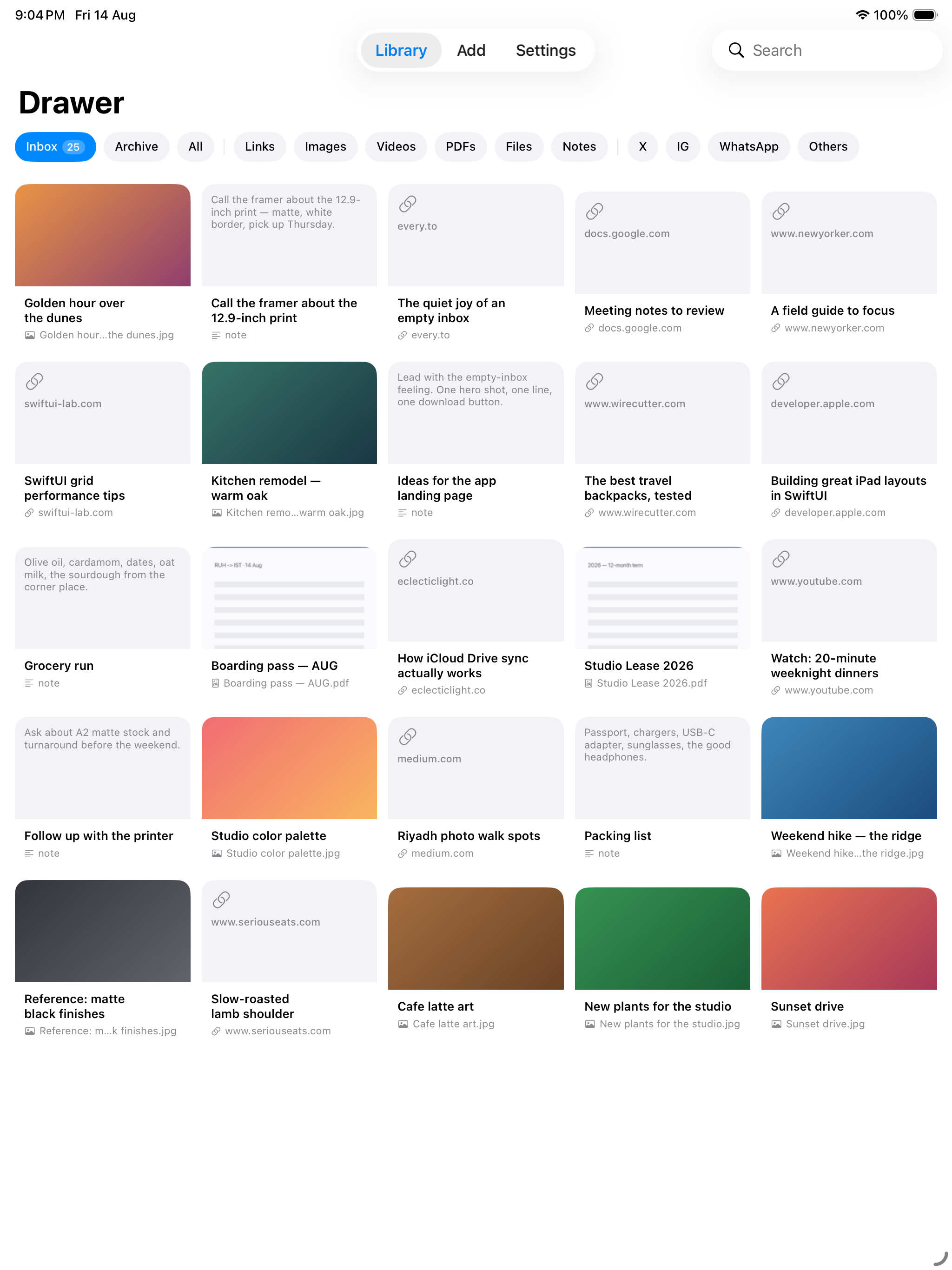 Drawer: Save Anything screenshot 6