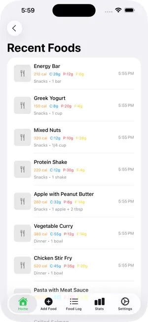 CalorieKeeper: Food Tracker screenshot 3