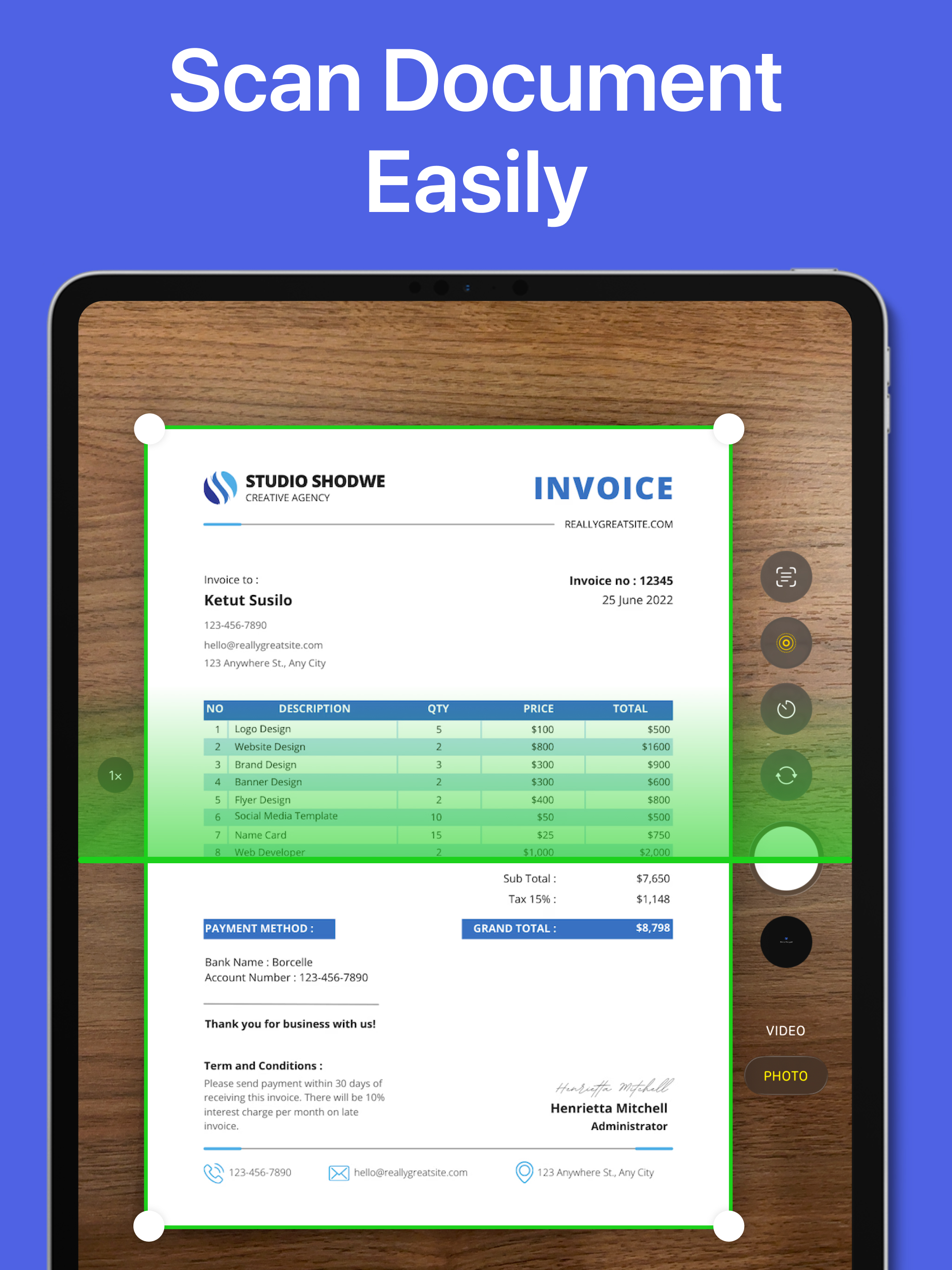 Smart Printer App: Scan, Print