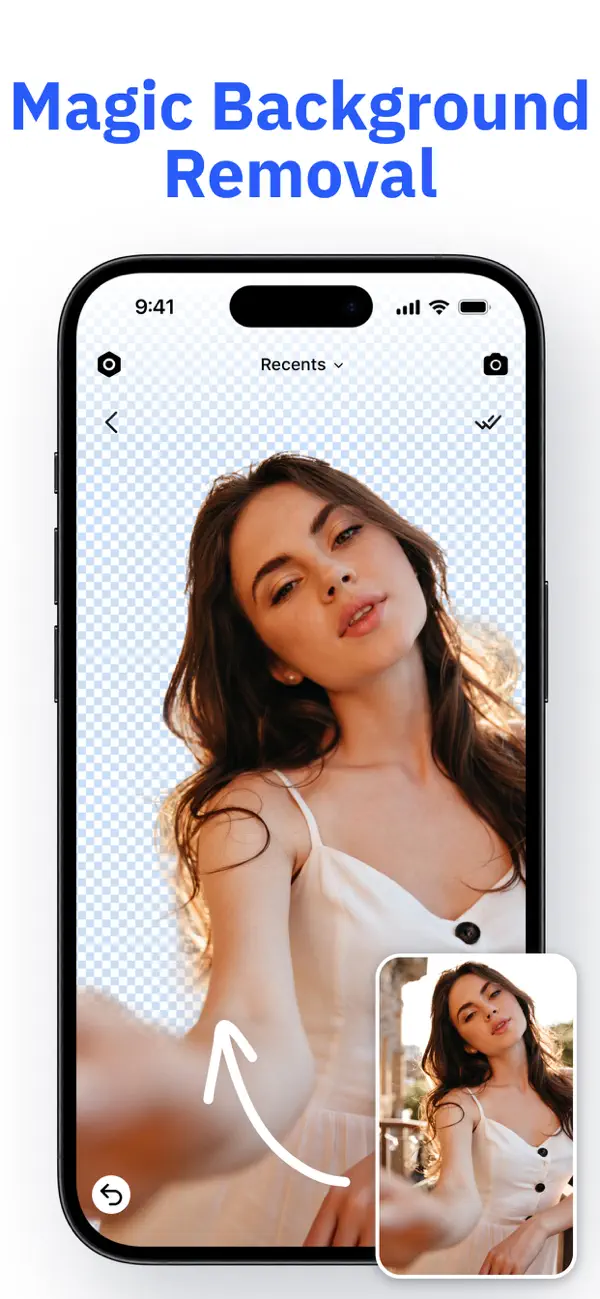 #4. Photo Editor・Background Eraser (iOS) By: AI Creative Studio