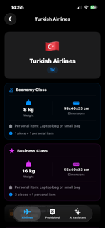 Cabin Check -  Baggage Guide screenshot 2