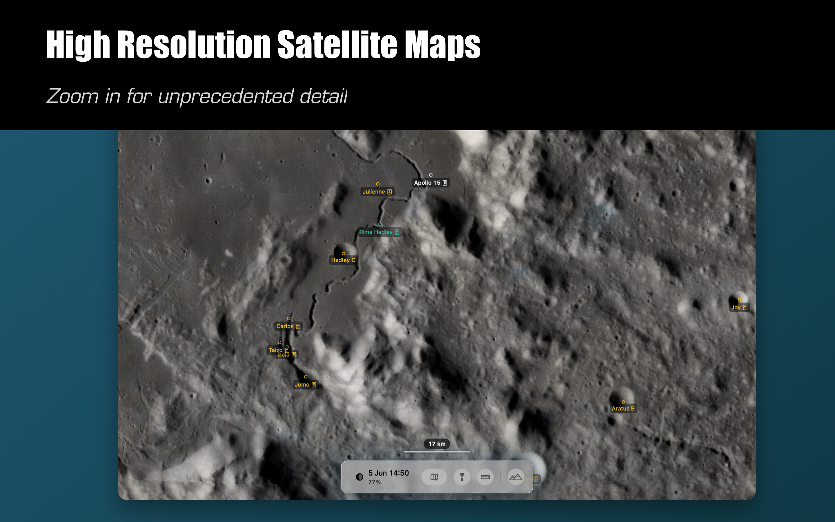 Moon Atlas 3D screenshot 13
