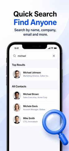 Business Card Scanner Contacts screenshot