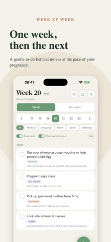First Steps: Pregnancy iPhone screenshot