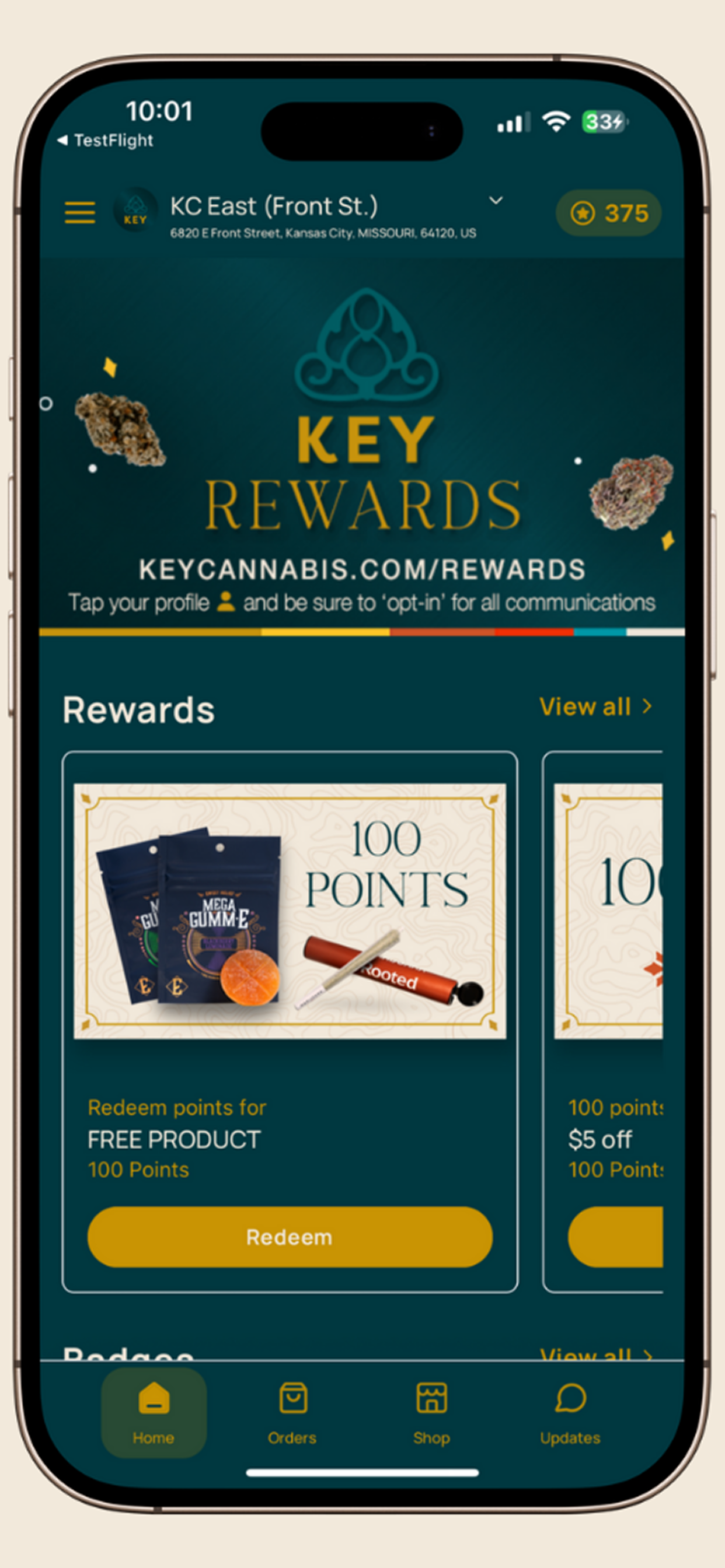 Key Rewards
