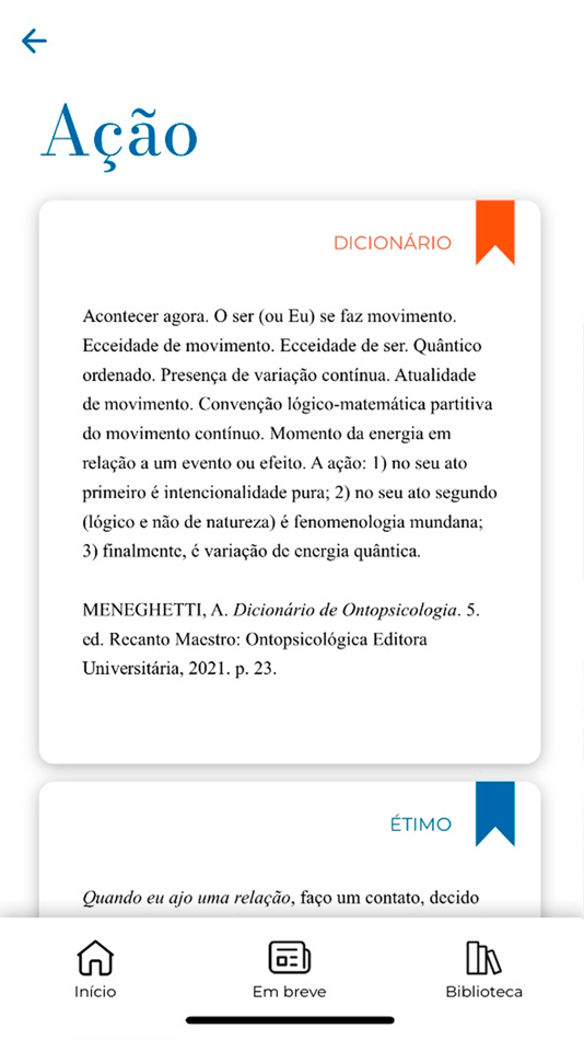 #8. Ontopsicologia (iOS) By: Associação Brasileira de Ontopsicologia