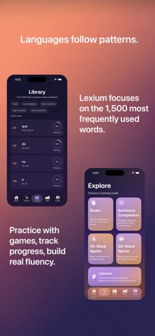 Lexium: Learn Languages Faster Screenshot 3 of 5