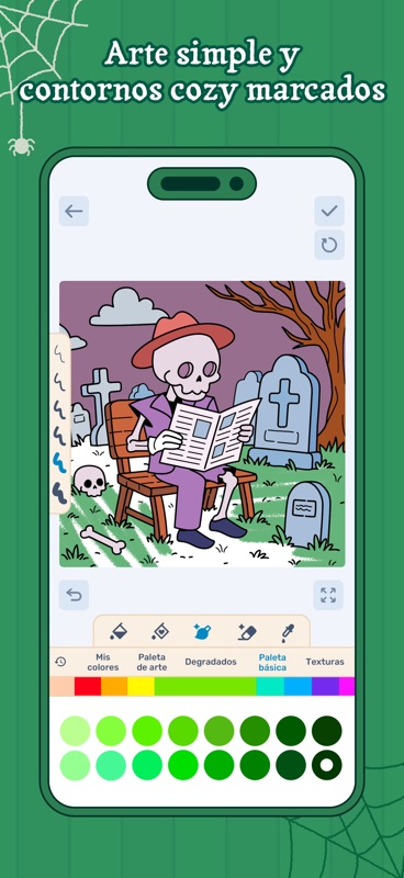 Boo Coloring Book: Cozy Horror screenshot 4