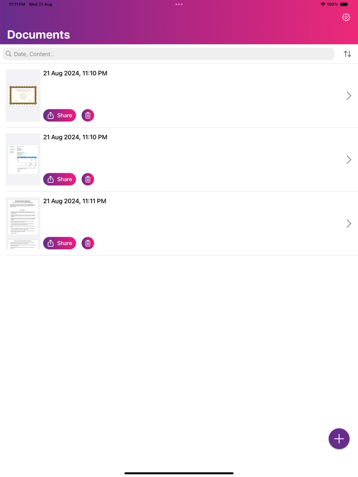 Document Scanner  Extractor
