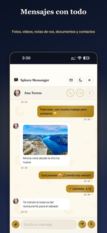CC Sphere Messenger screenshot 4