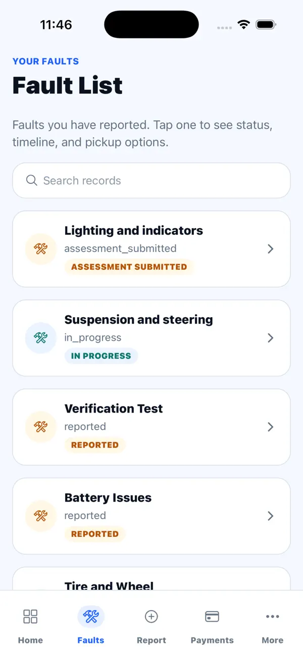 Screenshot #2 pour SolarTaxi Maintenance
