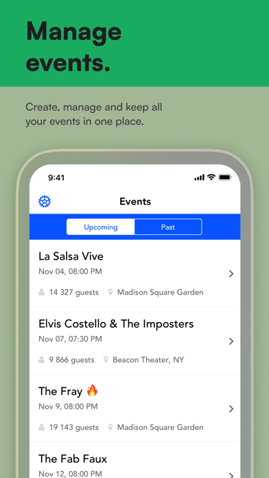 Screenshot #3 pour Guestlist: Guest List App