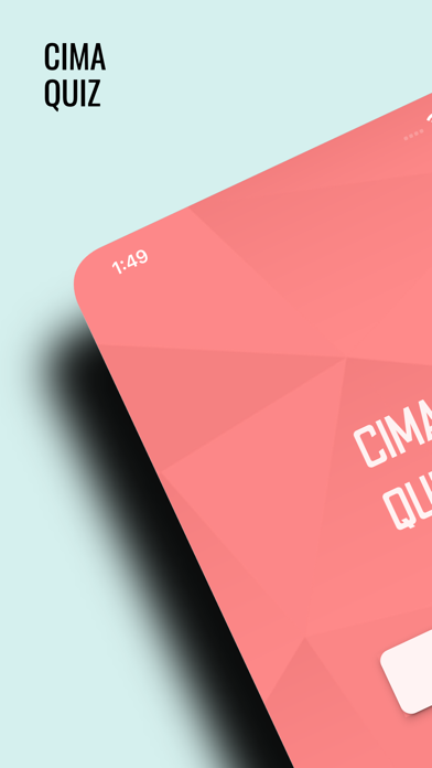 Screenshot #1 pour CIMA Quiz