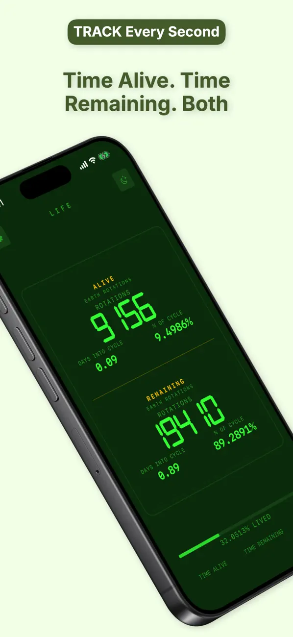 Life Timer Digital Screenshot 2