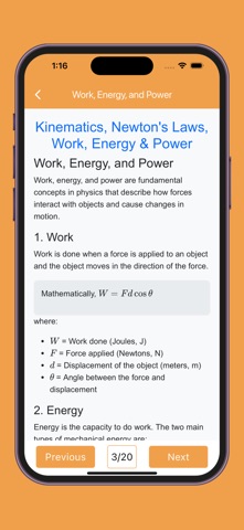 Complete Physics Notes & MCQs screenshot