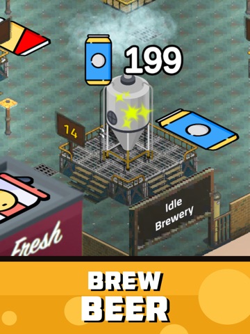 Idle Brewery: Beer Tycoon iPad screenshot