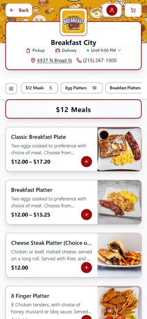 Breakfast City screenshot 3
