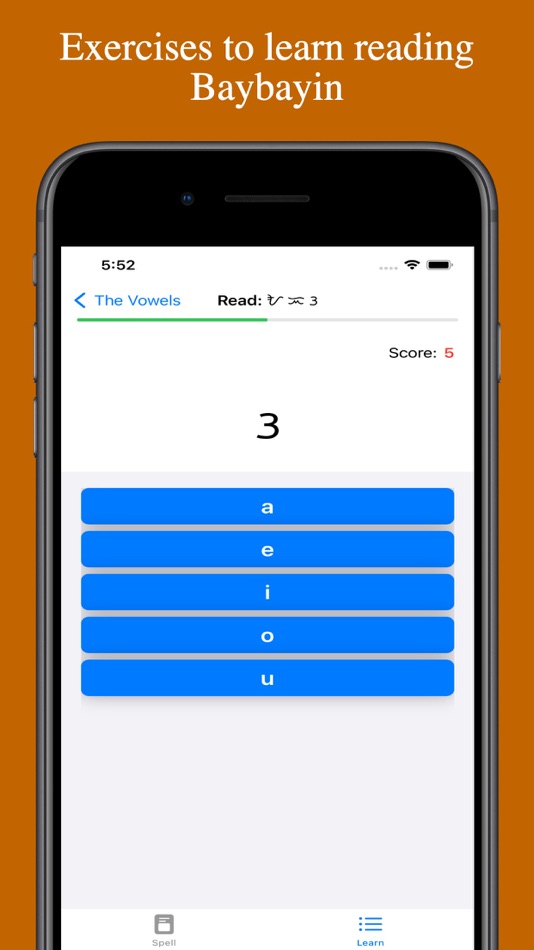 #5. Learn Baybayin (iOS) 由: Rowena Ricalde