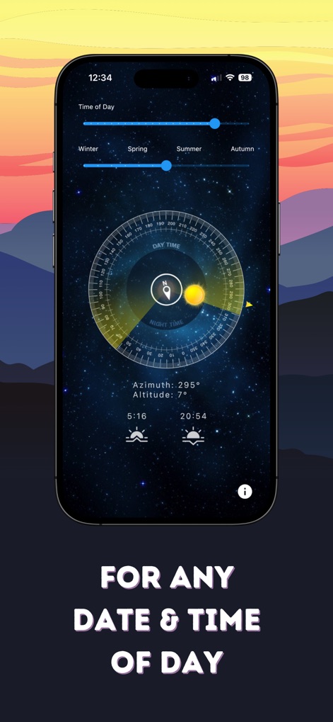 Sun Locator - Find the Sun - Navigation App | MWM