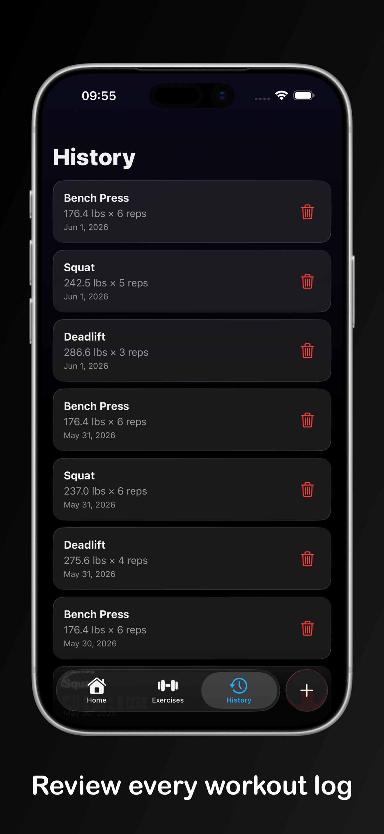 Gymnio - Workout Gym Tracker screenshot 4