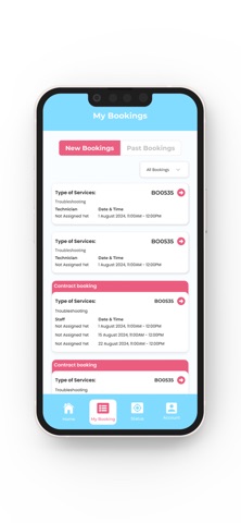 Handy: Customer Services. Screenshot 3 of 4
