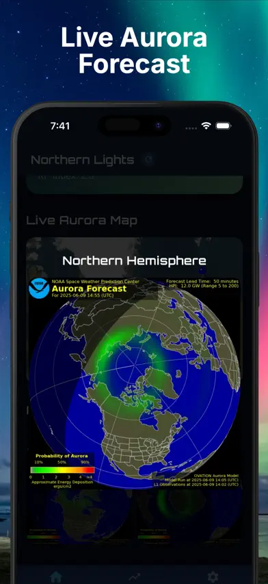 Northern Lights Tracker° screenshot 2