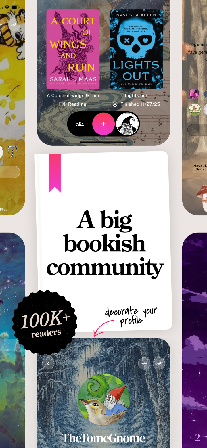 Tome: Book Blog & Read Tracker screenshot 2