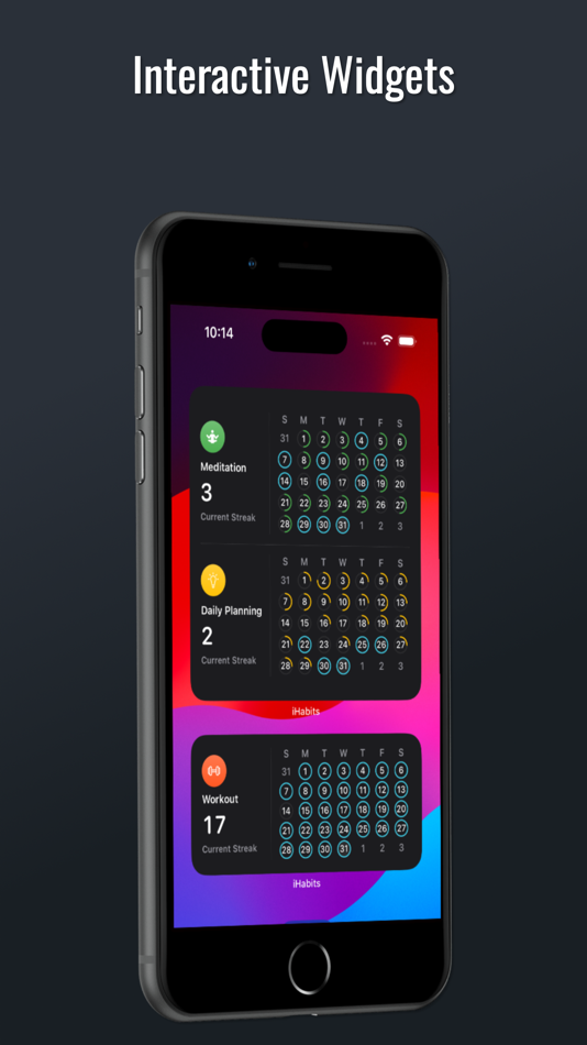 #4. iHabits - Habit Tracker (iOS) 由: Roman Bogomolov