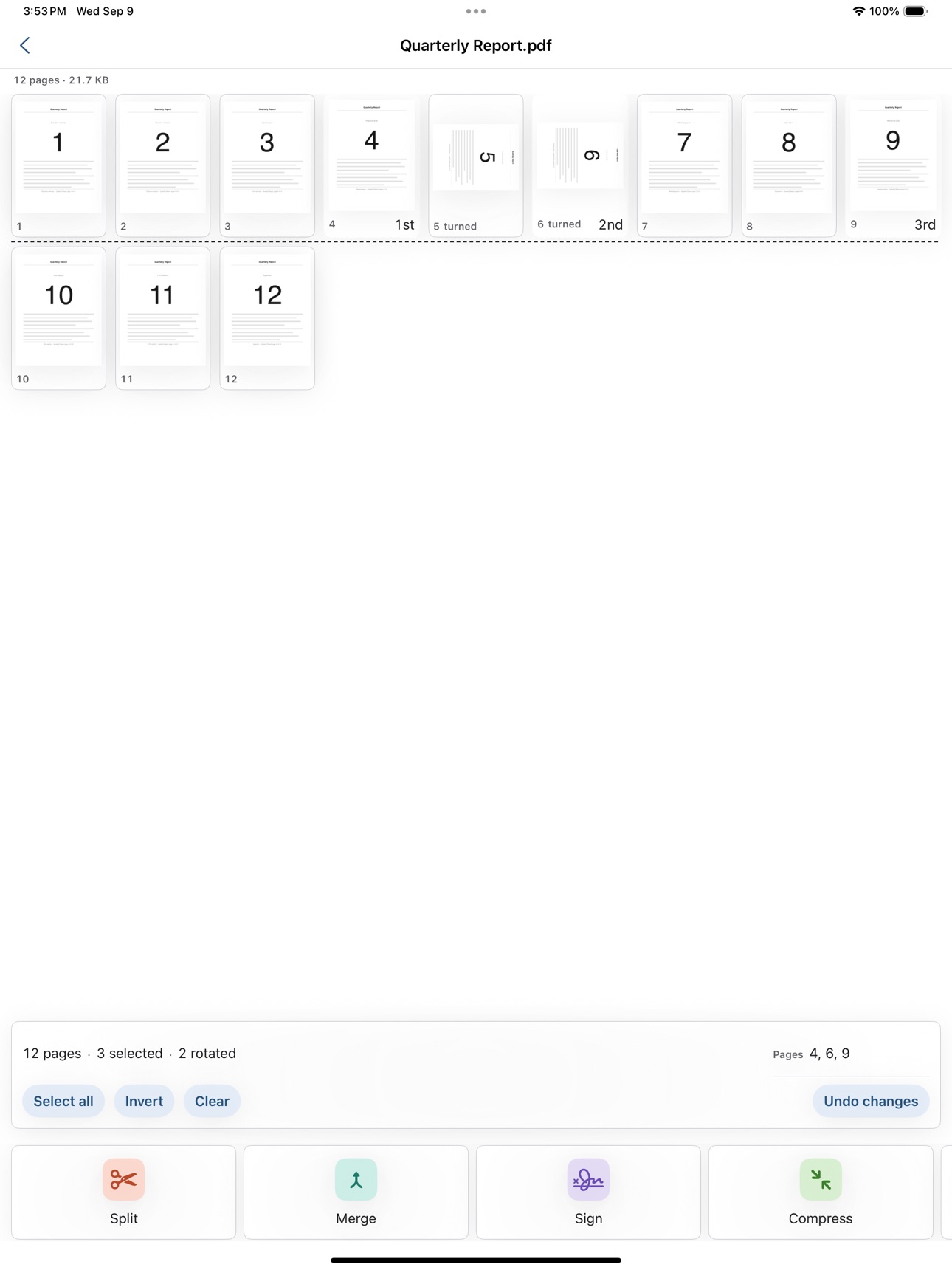 Screenshot 8 of PDF Toolbox: Split, Merge, OCR