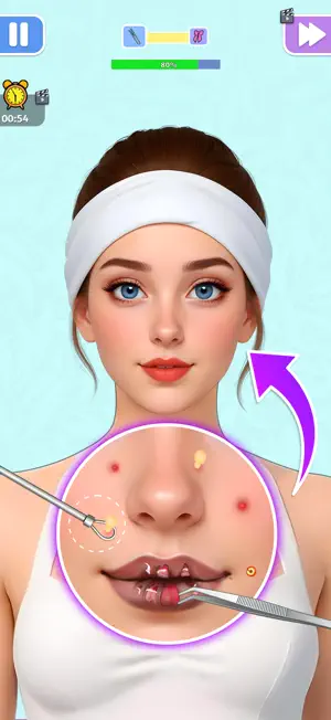 Serenity Skin Glow ASMR Game screenshot 2
