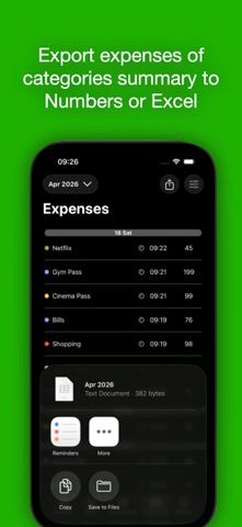 SumSpend - Budget Tracking screenshot