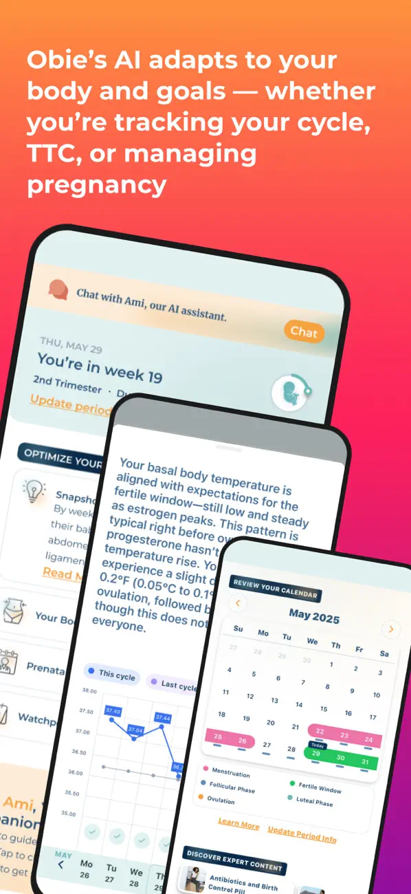 #1. Obie: AI for Women’s Health (iOS) By: Obie Health