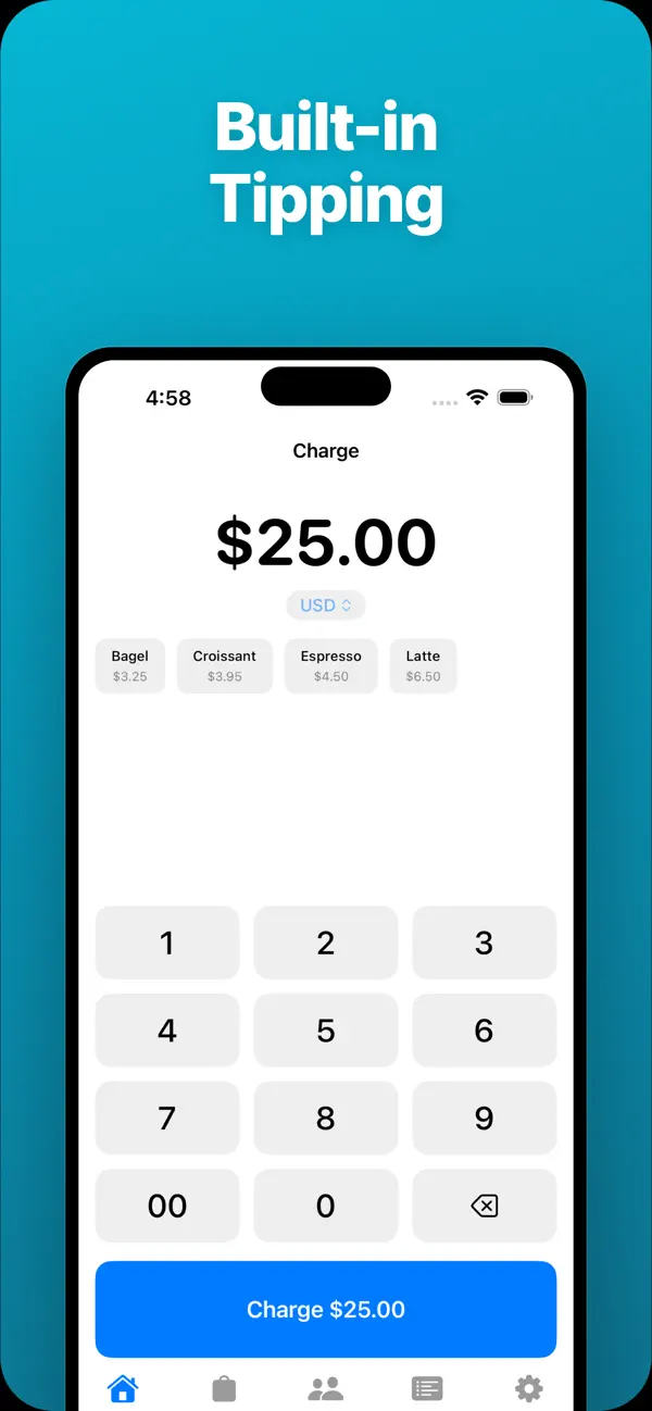 Screenshot #2 pour Charge for Stripe Payments