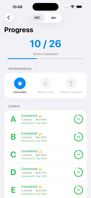 Simple Letter Quest screenshot 3
