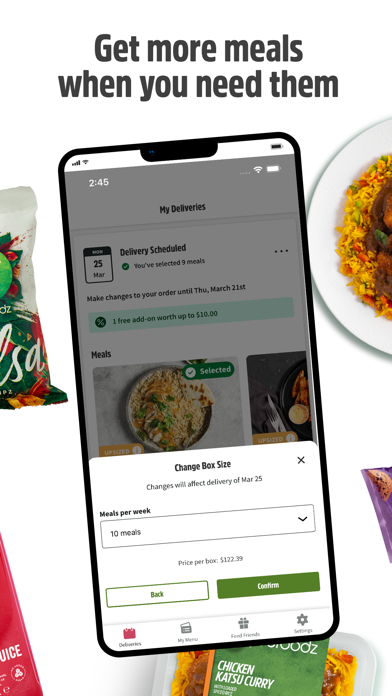 Youfoodz: Custom Meal Plan iPhone screenshot 6 - Food & Drink app