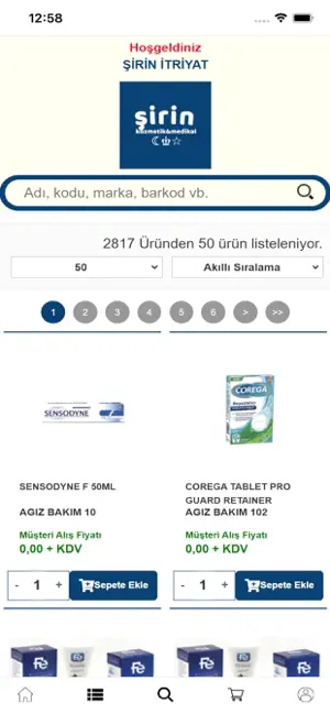 Şirin İtriyat B2B screenshot 3