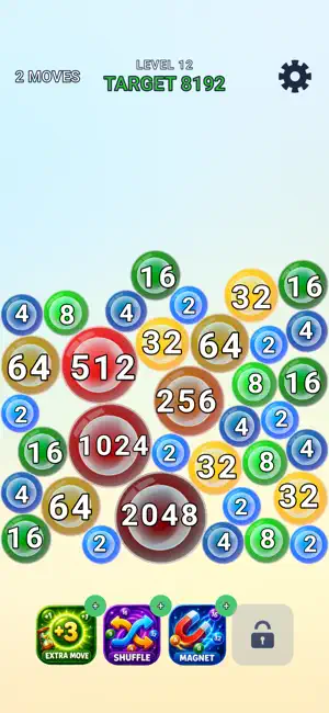 Number Merge: Bubble Cascade screenshot 2