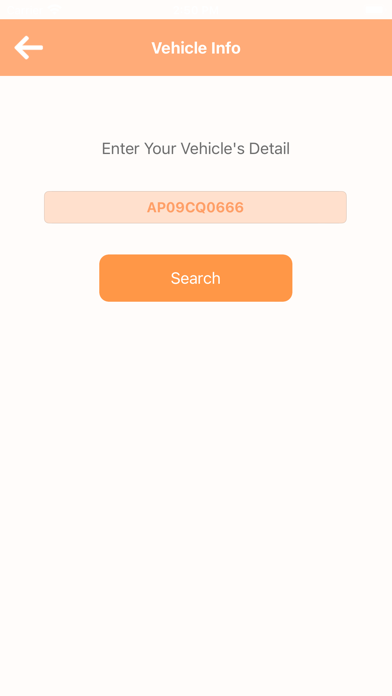 RTO : All Vehicle Information Screenshot